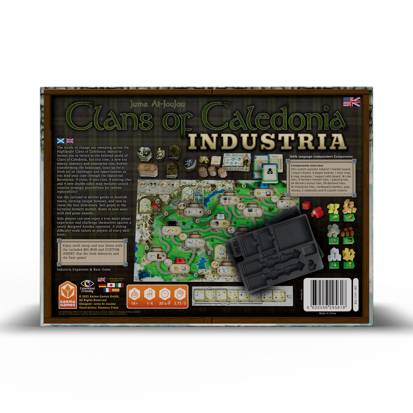 Clans of Caledonia: Paquete Industria (Juego Base + Expansión) 