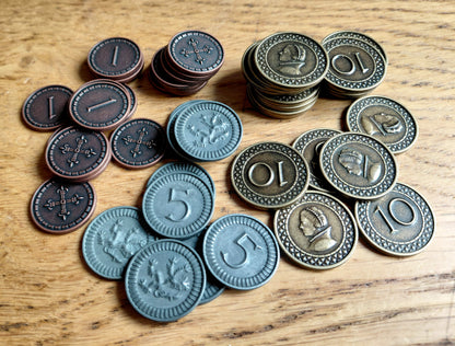 Clans of Caledonia Metal Coins