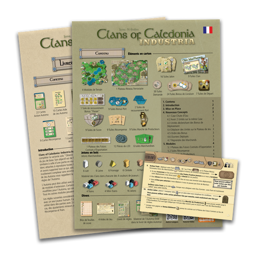 Clans of Caledonia: Industria (Expansion) Language Pack
